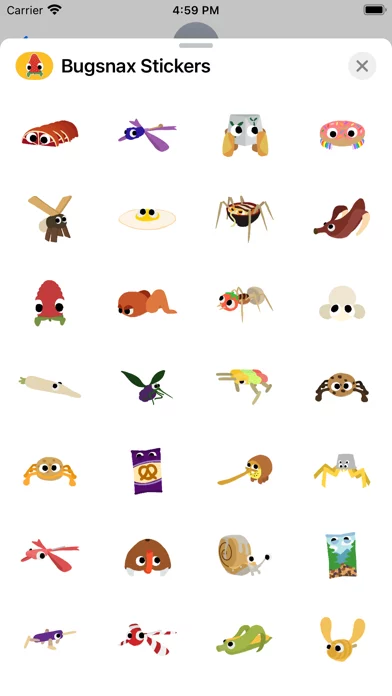 Bugsnax Stickers