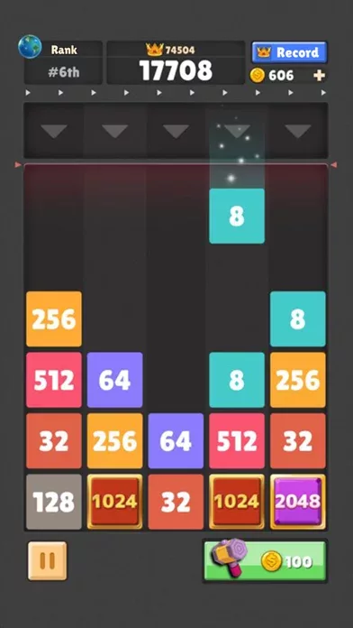 Drop The Number : Merge Puzzle