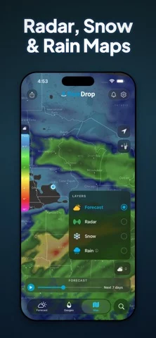 RainDrop - Rain Totals & Radar