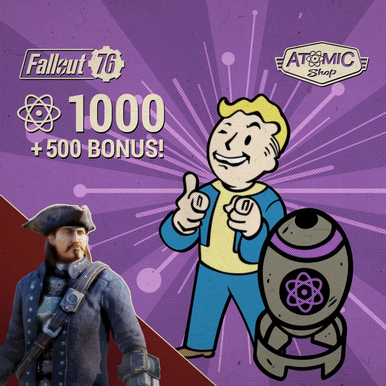 Fallout 76: Generals Persona Bundle