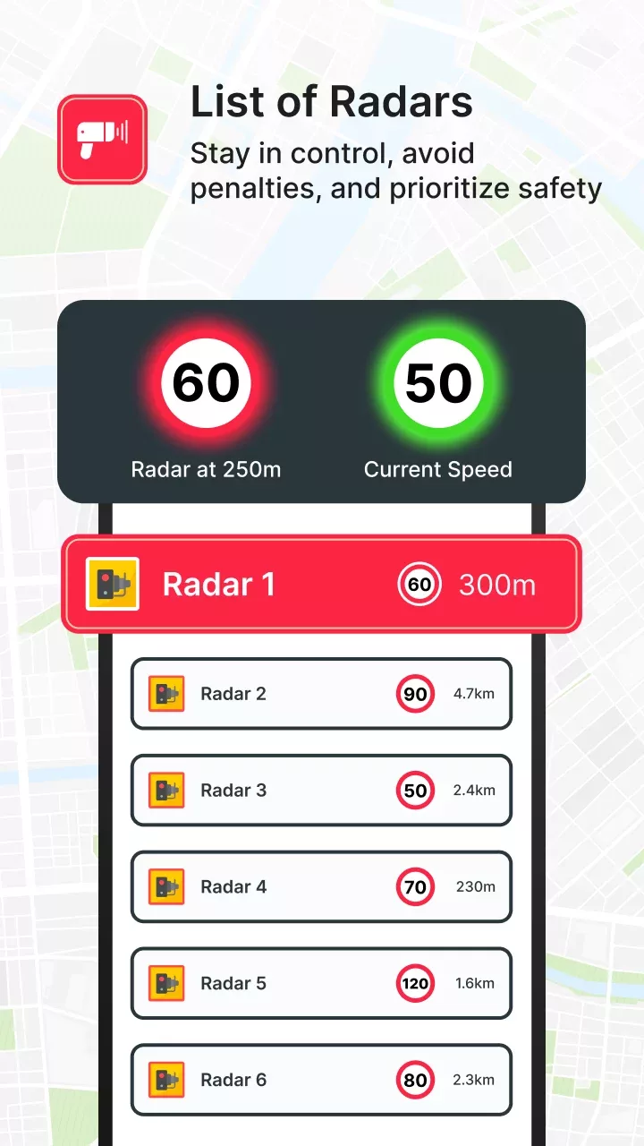 Speed Radar Detector - Police