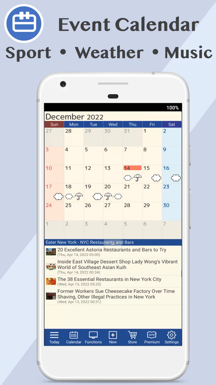 Jorte Calendar & Organizer