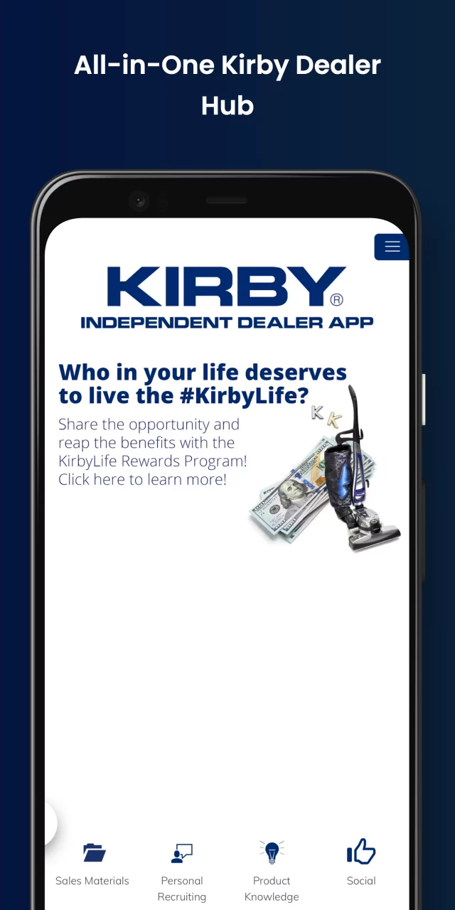 Independent Kirby Dealer App