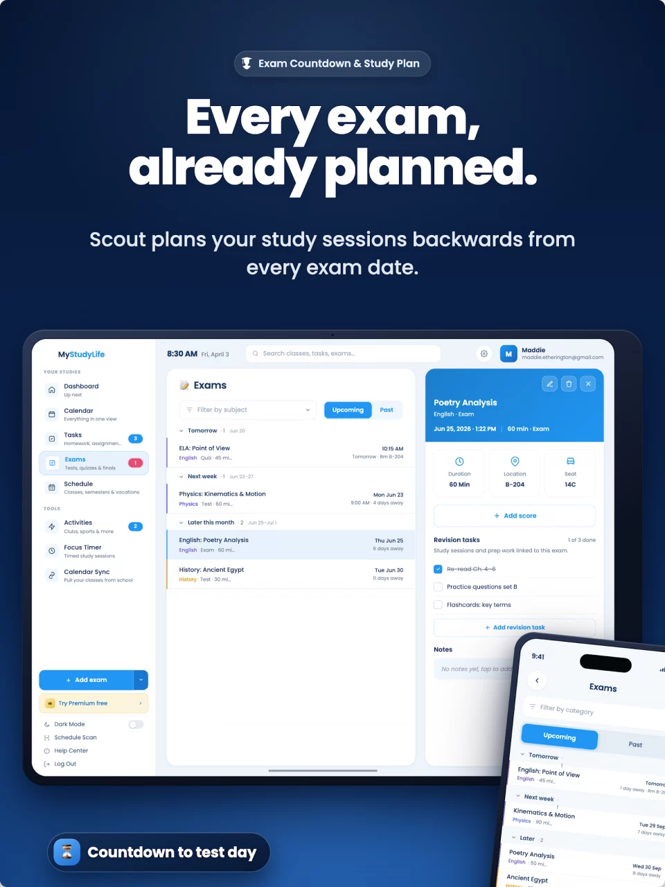 My Study Life - School Planner