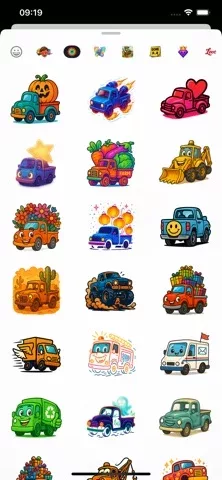 Funny Truck Decal Stickers