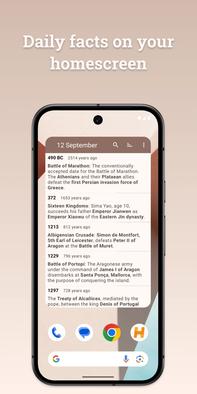 Historical Calendar