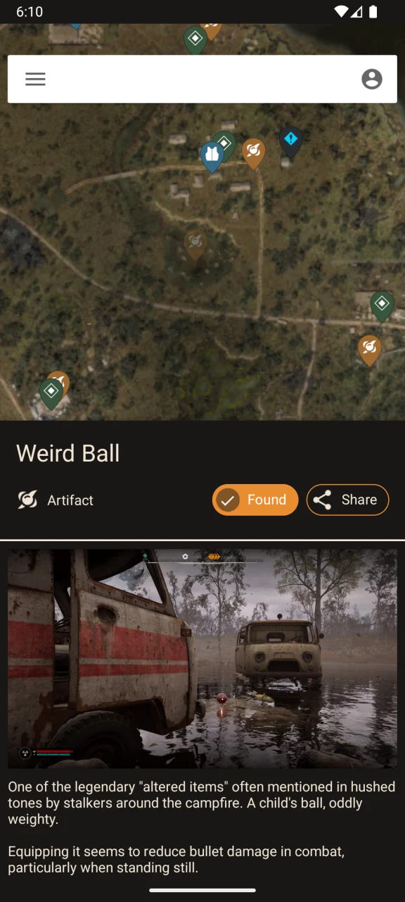 MapGenie: STALKER 2 Map