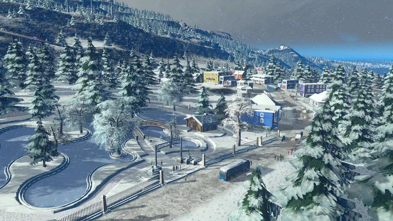 Cities Skylines - Snowfall
