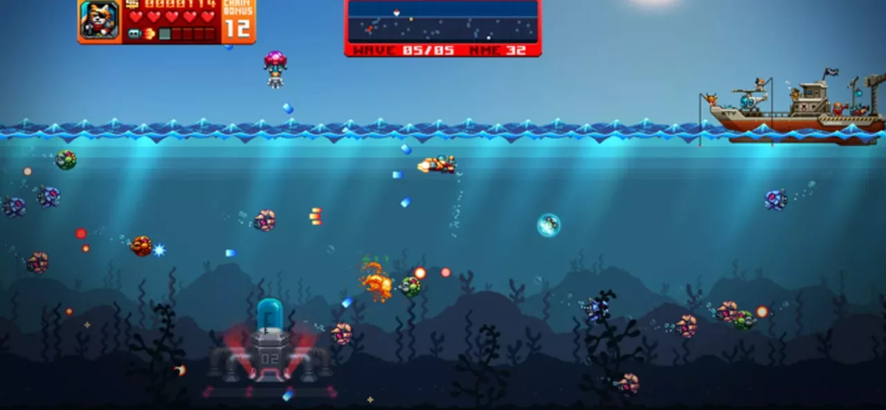 Aqua Kitty: Milk Mine Defender