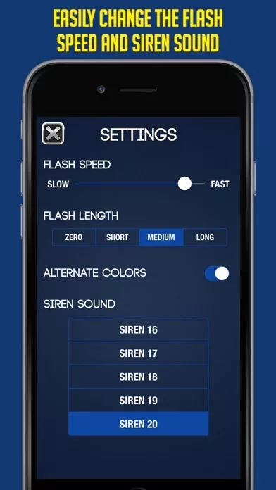 Police Siren Lights Pro