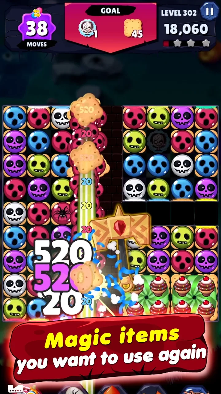 Witch Match Puzzle