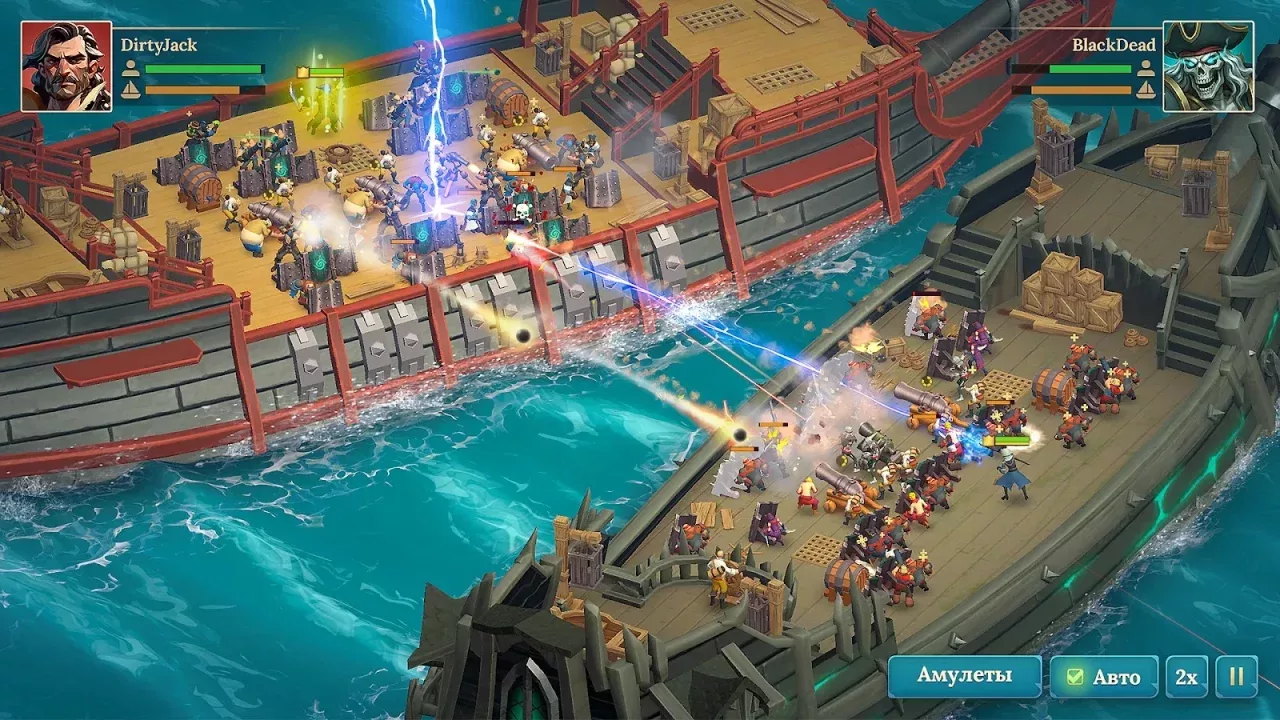 Pirate Ships・Строй и сражайся