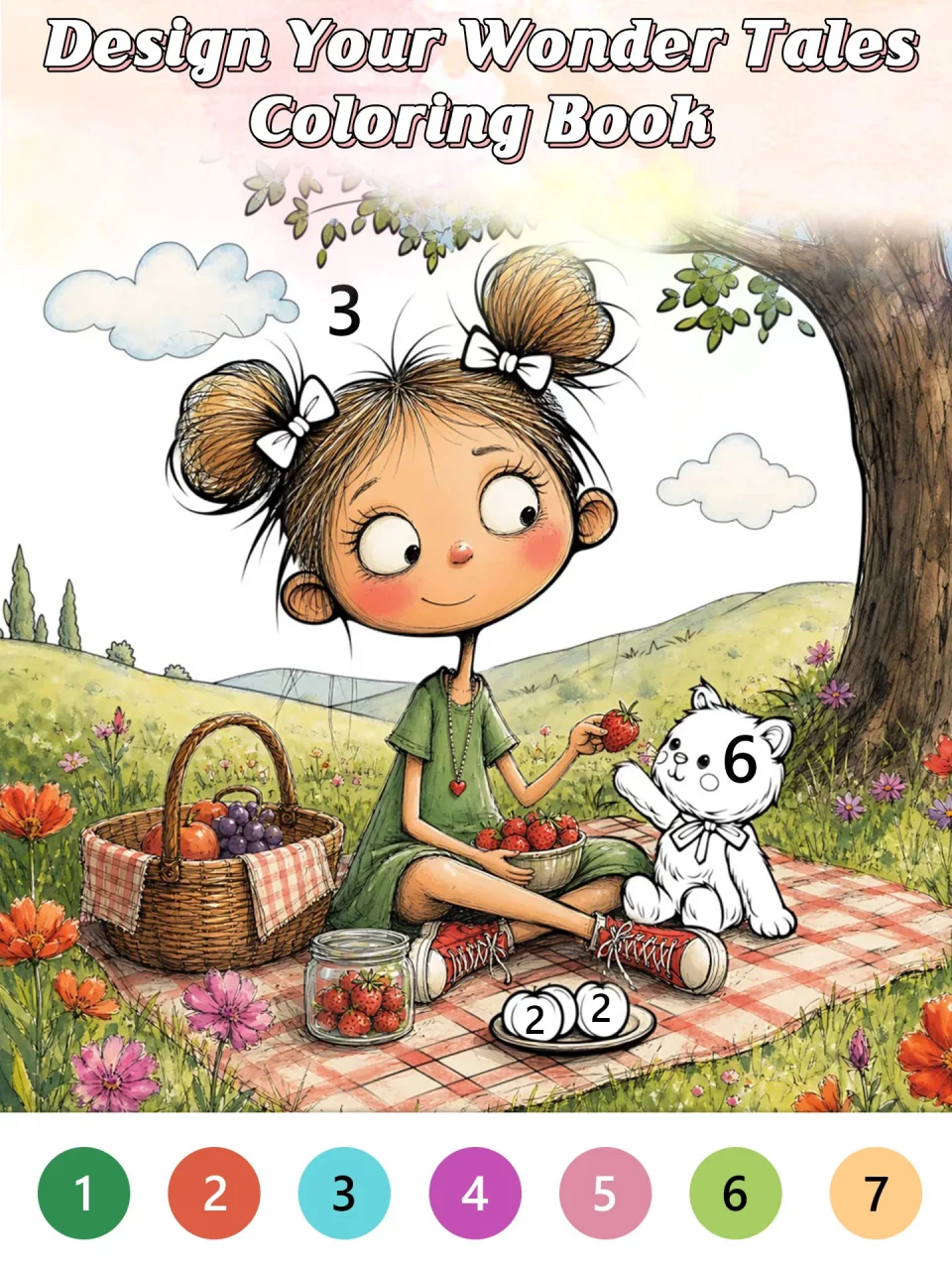 Wonder Tales Coloring Book