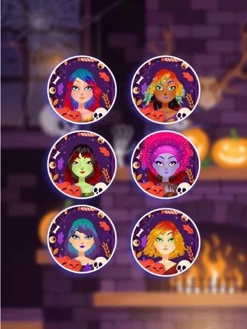 Hair Salon : Halloween Stylish