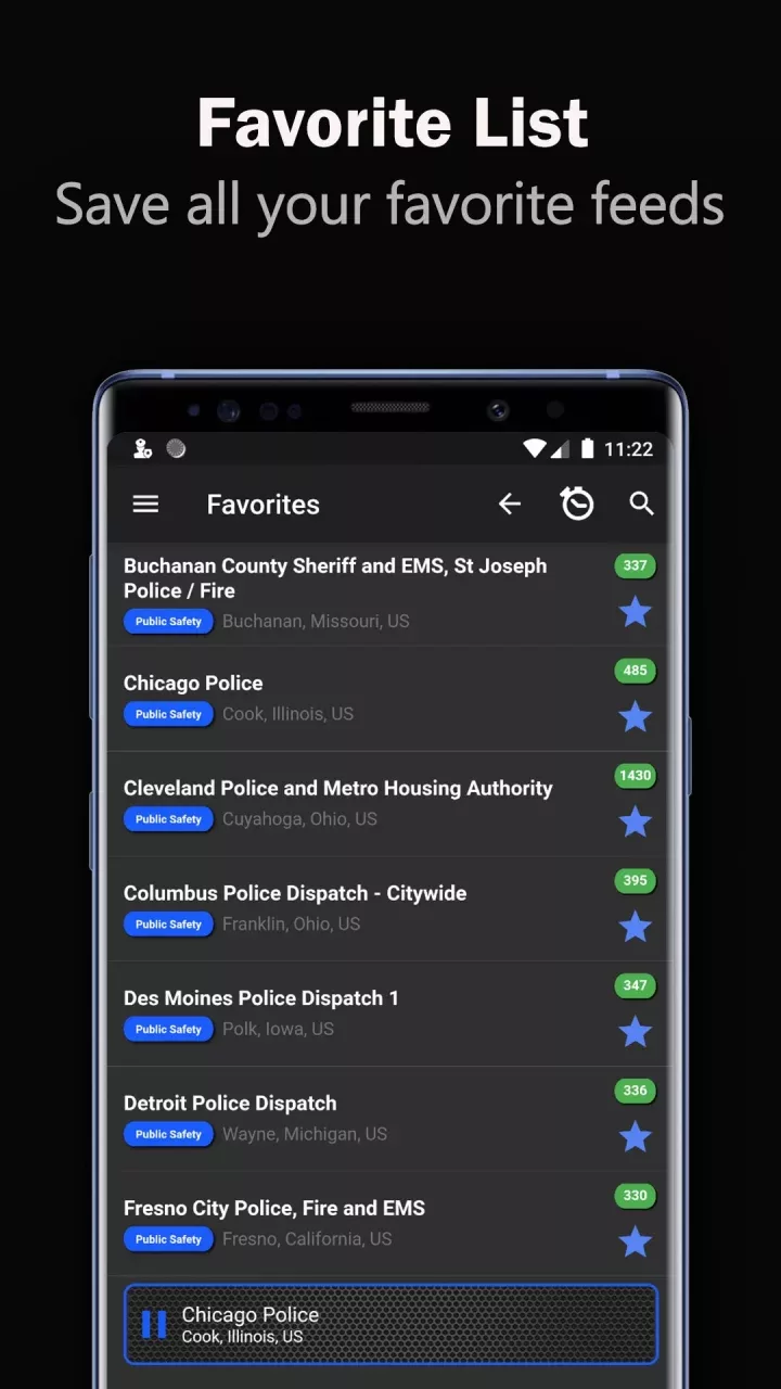 Police Scanner 5-0 Pro-Live FM