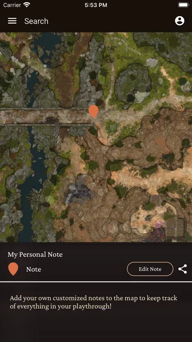 MapGenie: BG3 Map