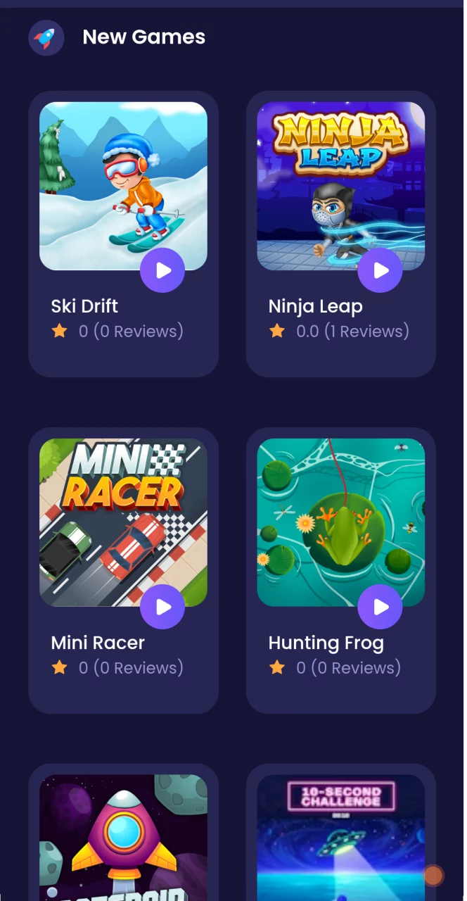 Arcade Games Hub – All in One