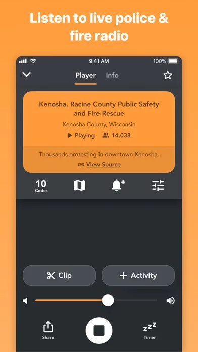Police Scanner Radio & Fire