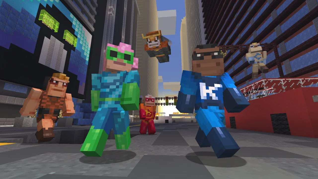 Minecraft The Incredibles Skin Pack