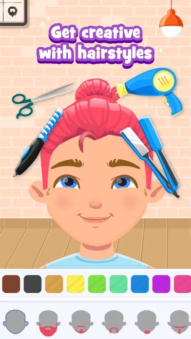 Kids Makeup Games & Hair Salon