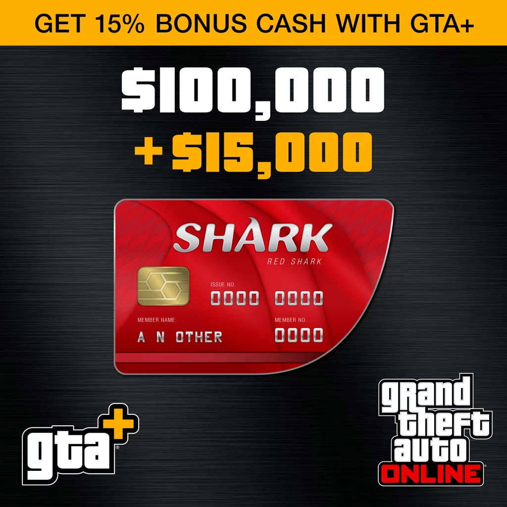 GTA+: Red Shark Cash Card (PS5™)