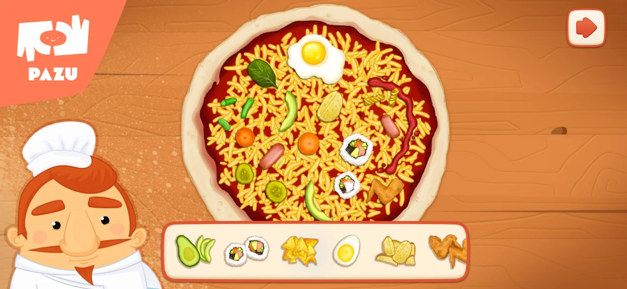 Pizza maker cooking games