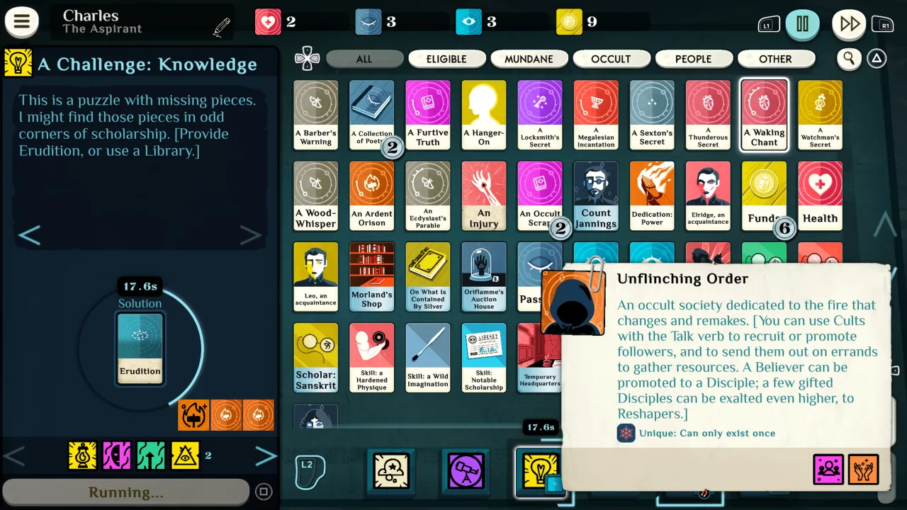 Cultist Simulator: Initiate Edition