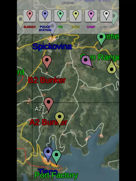 Map for SCUM