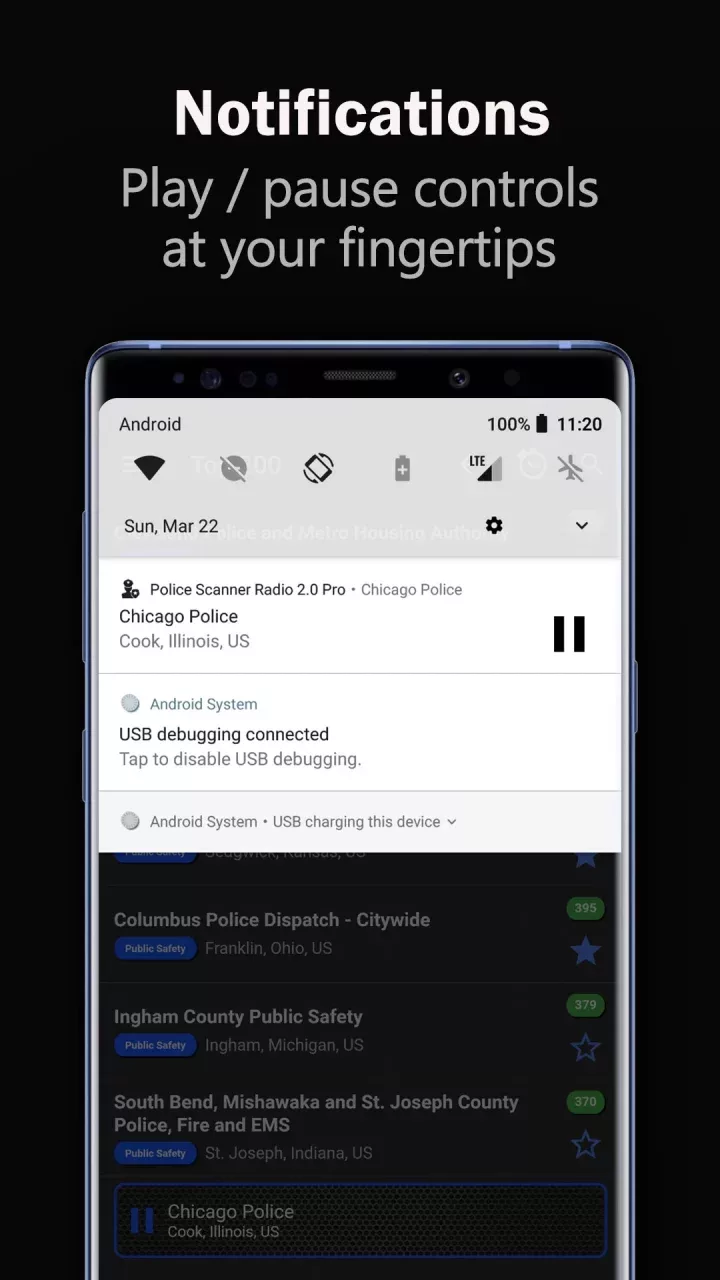 Police Scanner 5-0 Pro-Live FM