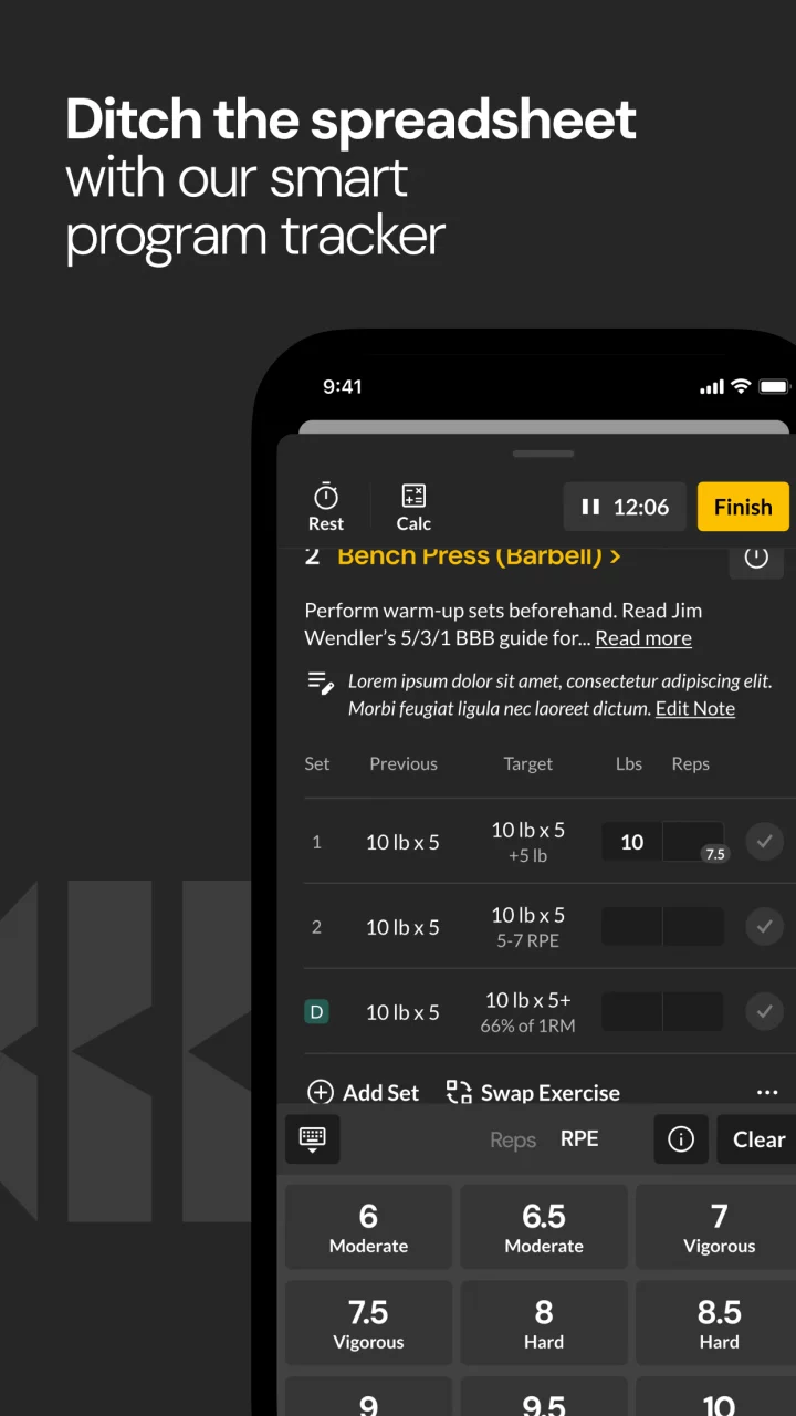 Boostcamp: Workout Programs