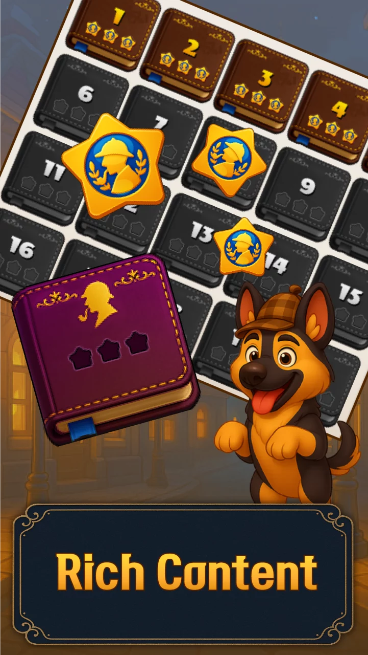 Sherlock Holmes Mystery Match3