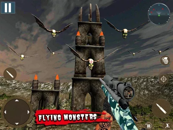 Wild Sniper Monster Game 3D