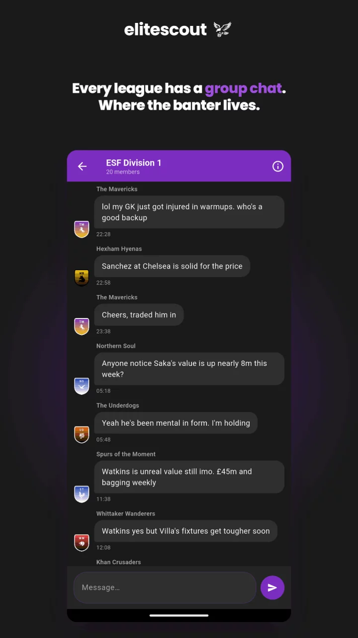 EliteScout Fantasy Football