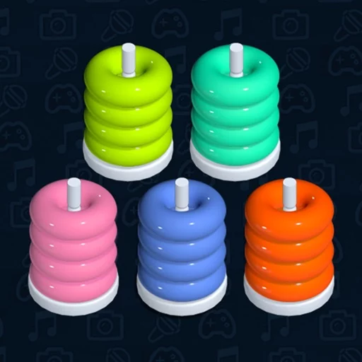 Stacolor - Color Hoop Stack 3D