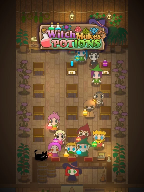 Witch Makes Potions