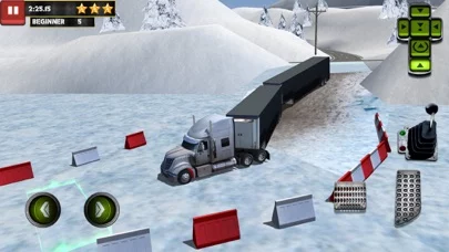 Ice Road Truck Parking Sim