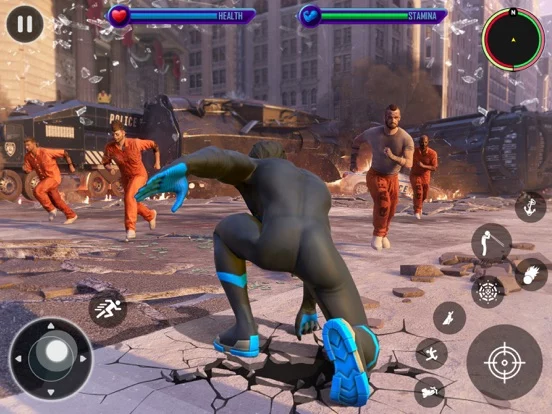 Spider Rope Hero Man Fighter 3