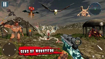 Wild Sniper Monster Game 3D