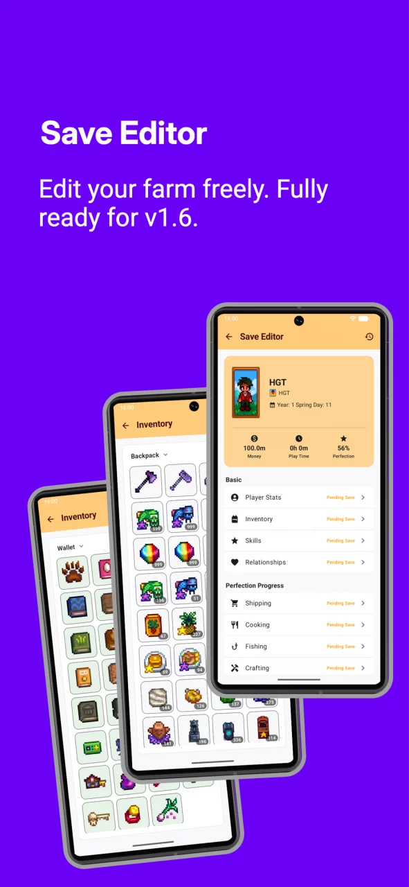 Save Editor for Stardew Valley
