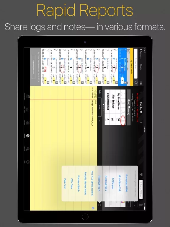 MovieSlate® 8