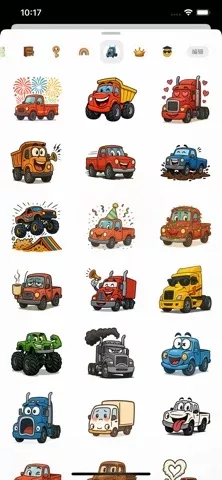 Funny Truck Stickers
