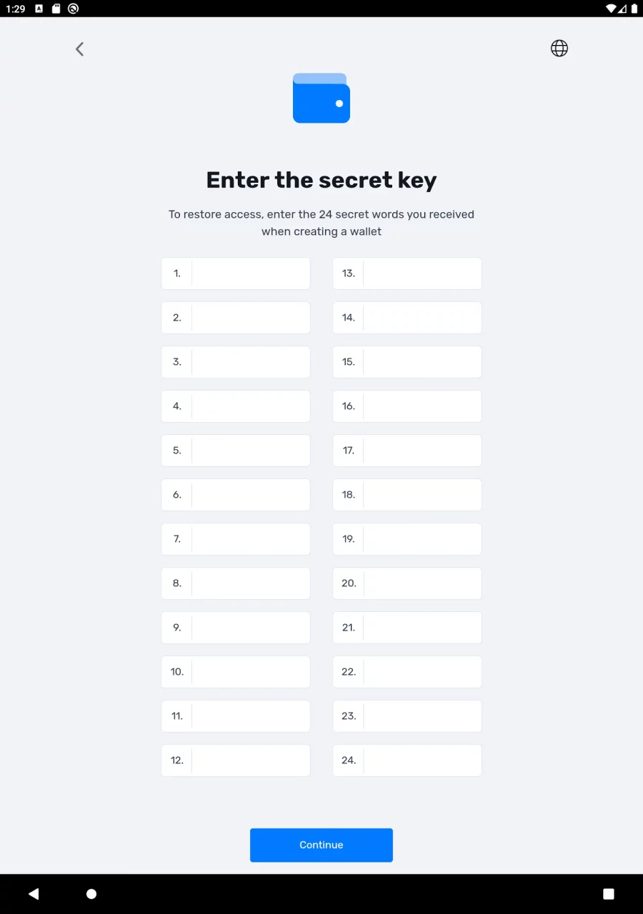 TON Hold — Toncoin Wallet