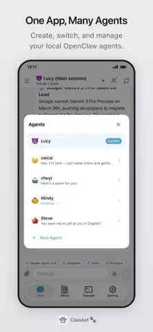 Clawket - AI Agent Companion