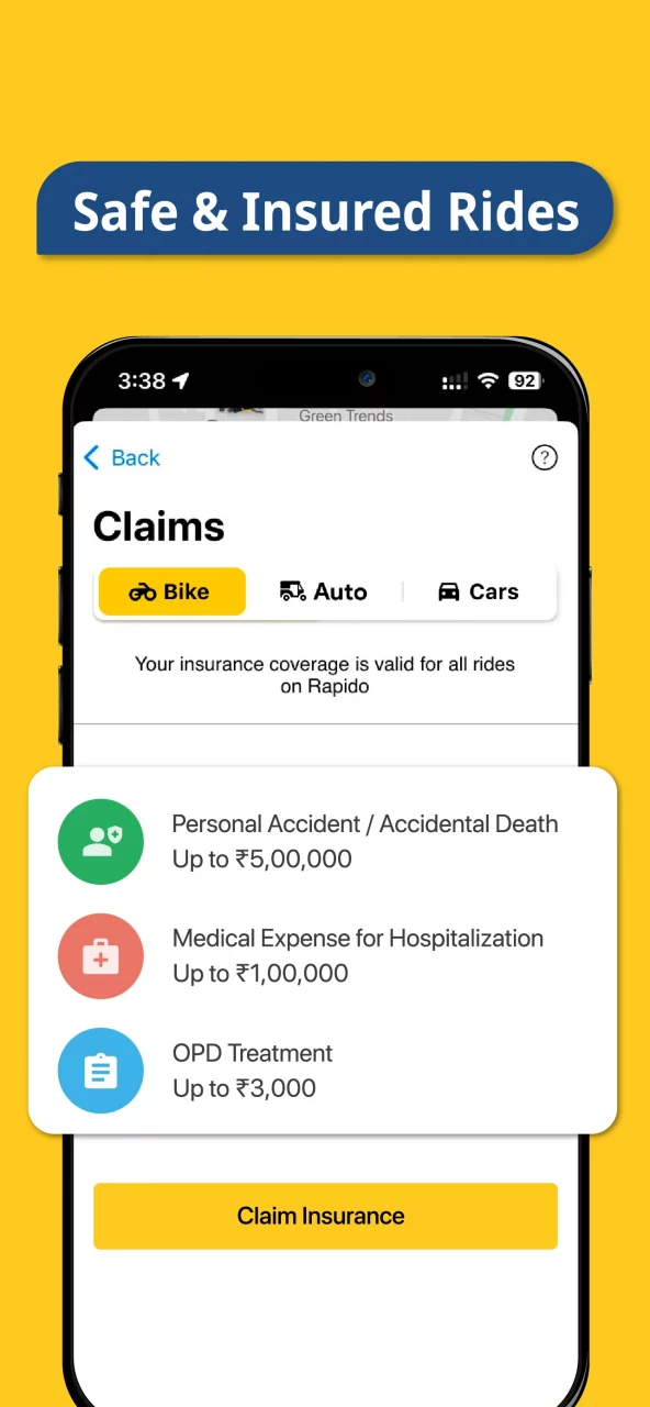 Rapido: Bike-Taxi, Auto & Cabs