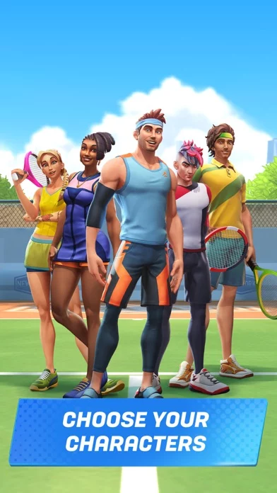Tennis Clash：Игра Теннис Лига