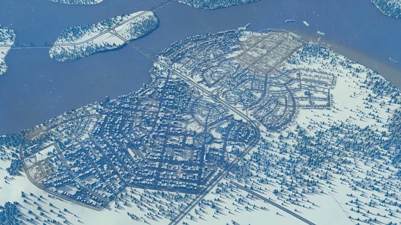 Cities Skylines - Snowfall