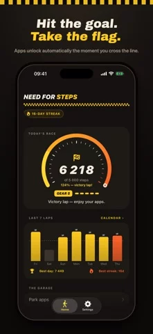 Need for Steps: Walk to Unlock