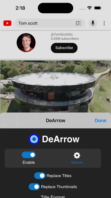 DeArrow for YouTube