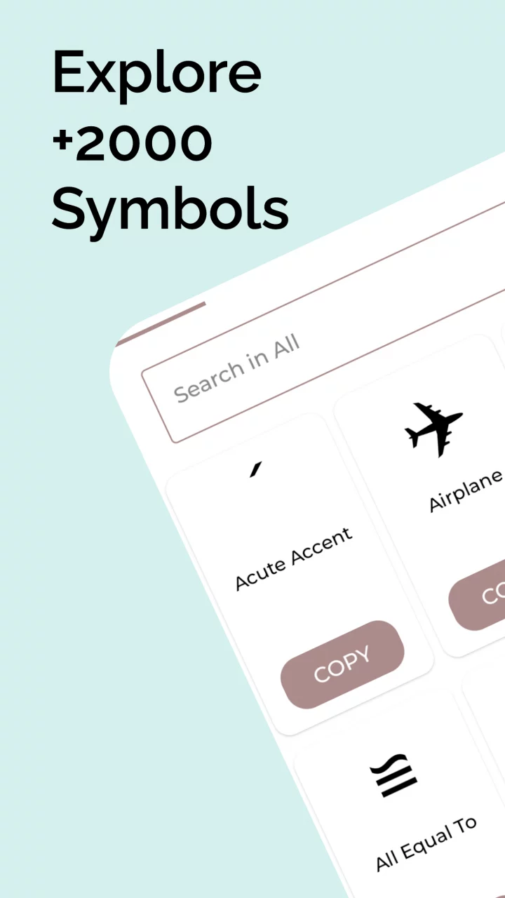 Scopy: Symbols, Fonts, Kaomoji