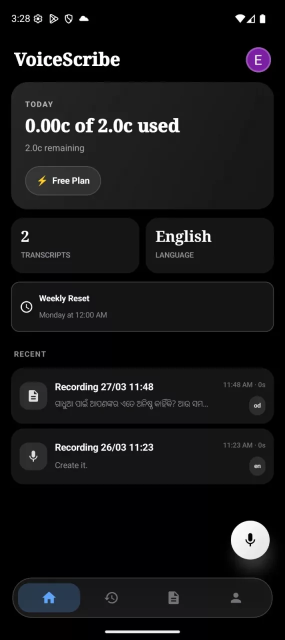 Voice Scriber